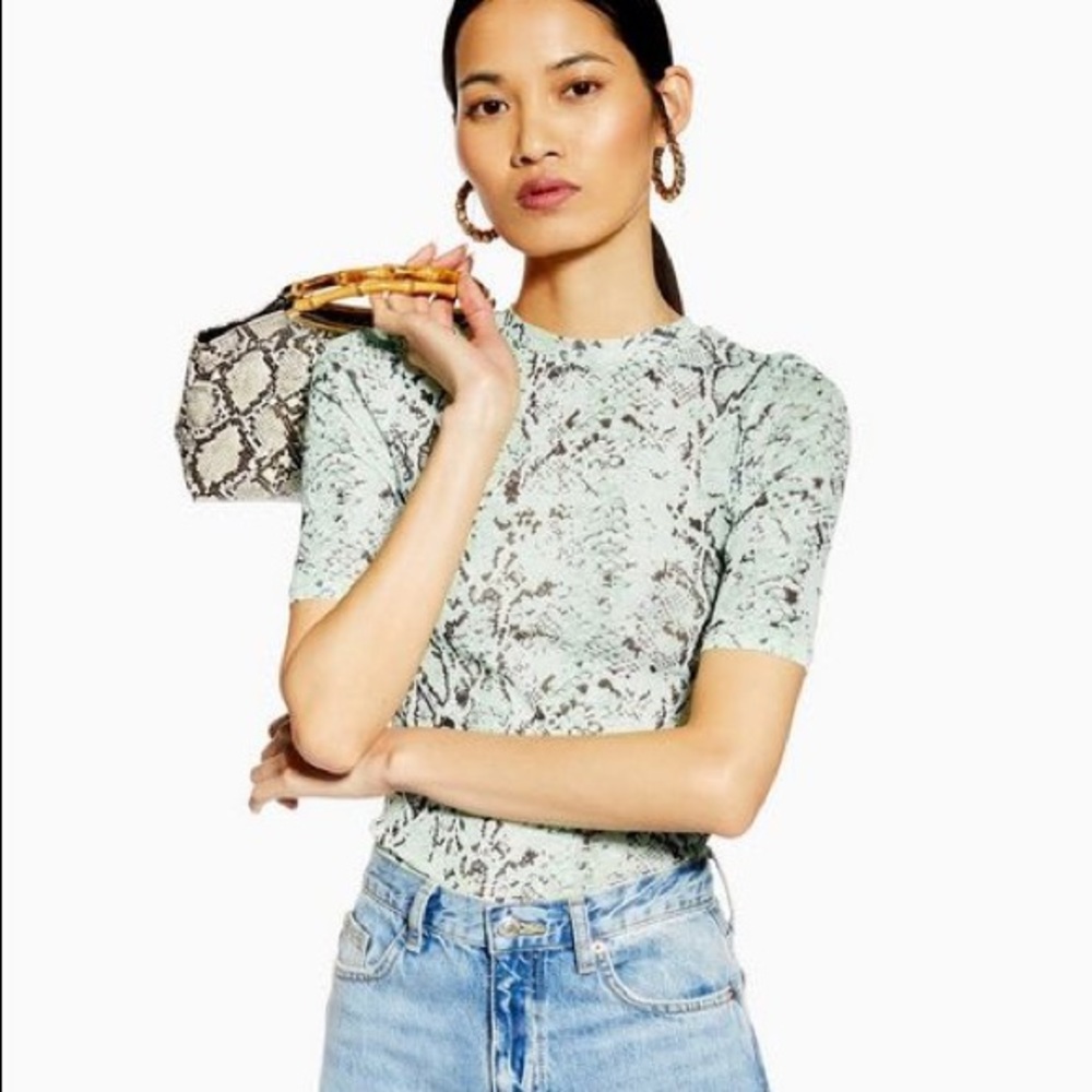 Top shop half sleeve top